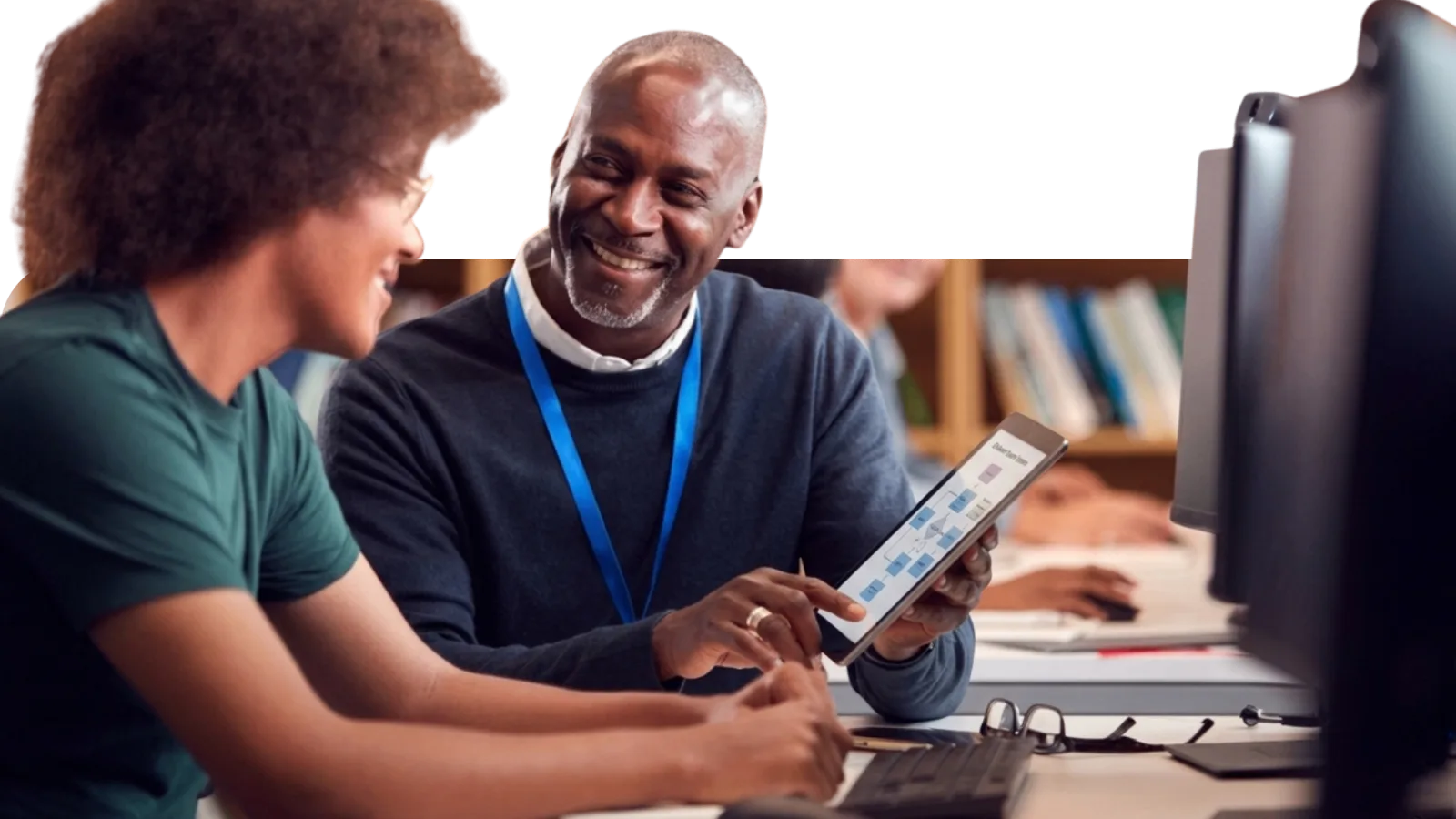 Student preparing for exams