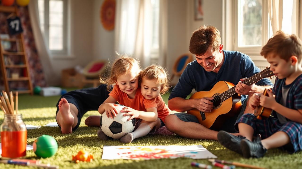 Hobbies and sports coaching session